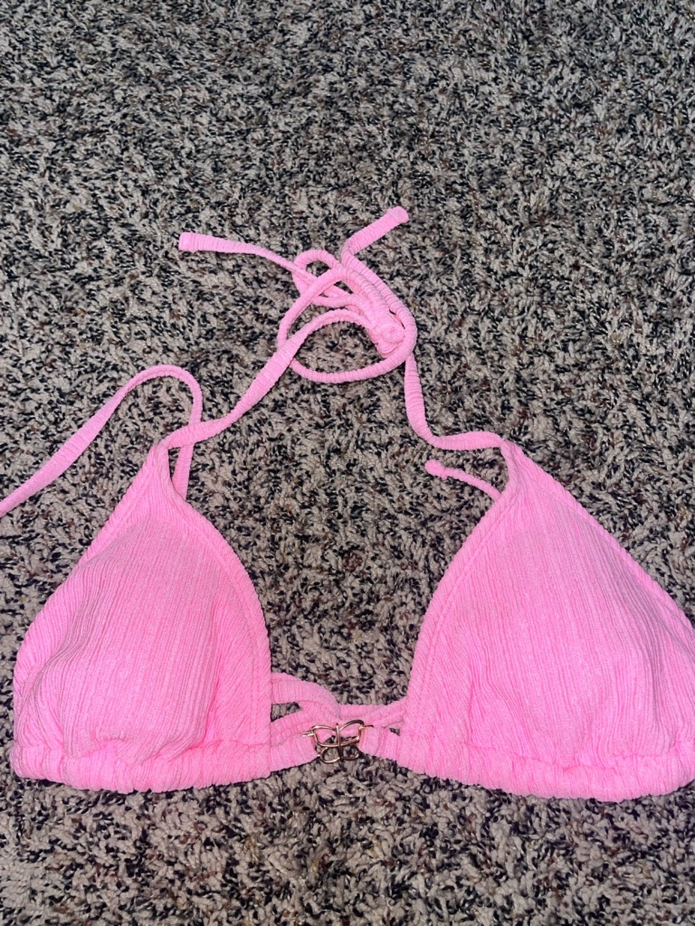 Wild Fable Pink Triangle Bikini Top Size XS | NWOT